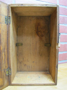 SUNSHINE PURE ETHYL ALCOHOL FOR NON-BEVERAGE USE Prohibition Era Wooden Ad Box