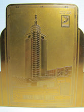 Load image into Gallery viewer, 1930s CHICAGO WORLDS FAIR CENTURY OF PROGRESS Bookends HALL SCIENCE TRAVEL BLDG

