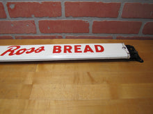 Load image into Gallery viewer, BETSY ROSS BREAD Old Double Sided Embossed Metal Country Store Doorpush Ad Sign
