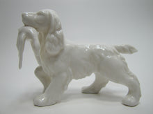 Load image into Gallery viewer, HUNTING DOG PHEASANT BIRD IN MOUTH marked PHILADELPHIA Porcelain Decorative Arts
