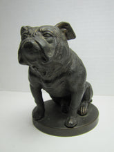 Load image into Gallery viewer, BULLDOG Old Cast Metal Figural Dog Statue Ornate Fine Detail Yale Mack Truck Ad
