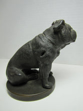 Load image into Gallery viewer, BULLDOG Old Cast Metal Figural Dog Statue Ornate Fine Detail Yale Mack Truck Ad
