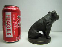 Load image into Gallery viewer, BULLDOG Old Cast Metal Figural Dog Statue Ornate Fine Detail Yale Mack Truck Ad
