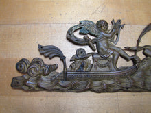 Load image into Gallery viewer, 19c Victorian Nude Maidens Cherub Bugs Ornate Exquisite Decorative Arts Element
