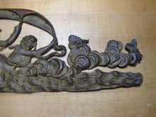Load image into Gallery viewer, 19c Victorian Nude Maidens Cherub Bugs Ornate Exquisite Decorative Arts Element
