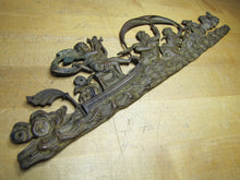Load image into Gallery viewer, 19c Victorian Nude Maidens Cherub Bugs Ornate Exquisite Decorative Arts Element

