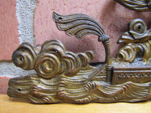 Load image into Gallery viewer, 19c Victorian Nude Maidens Cherub Bugs Ornate Exquisite Decorative Arts Element
