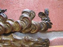 Load image into Gallery viewer, 19c Victorian Nude Maidens Cherub Bugs Ornate Exquisite Decorative Arts Element
