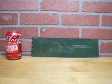 Load image into Gallery viewer, HIGH VOLTAGE Original Old Porcelain Safety Advertising Sign Green &amp; White

