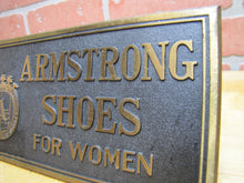 Load image into Gallery viewer, ARMSTRONG SHOES FOR WOMEN Old Store Display Sign TORREY R B WORKS BATH MAINE
