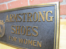 Load image into Gallery viewer, ARMSTRONG SHOES FOR WOMEN Old Store Display Sign TORREY R B WORKS BATH MAINE
