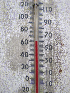 OCCIDENT FLOUR RUSSELL-MILLER MILLING Co Old Advertising Thermometer Bread Sign