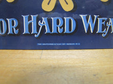 Load image into Gallery viewer, BRONCHO BUSTER BRACE OHIO SUSPENDER Co Antique Advertising Sign Whitehead &amp; Hoag Crystaloid Newark NJ
