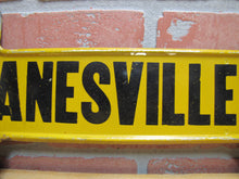 Load image into Gallery viewer, CURTIS FOR LUMBER ZANESVILLE ARROW Original Old Sign Hardware Store Advertising
