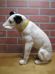 RCA VICTOR NIPPER DOG His Masters Voice Old Record Store Display Sign Ad Statue