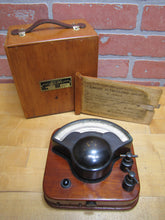 Load image into Gallery viewer, p1901 THOMSON ALTERNATING AMMETER Type P GENERAL ELECTRIC Co USA JCP&amp;L with Box
