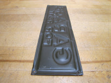 Load image into Gallery viewer, GARAGE FOR RENT Orig Old Embossed Tin Advertising Sign Repair Shop Gas Station
