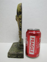 Load image into Gallery viewer, FRUIT BASKET Antique Cast Iron Doorstop Decorative Arts Statue Door Stopper
