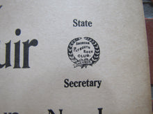 Load image into Gallery viewer, ABERDEEN FARM MORRISTOWN NJ c1899 Advertising Sign Ideal Plymouth Rock Male
