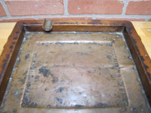 Load image into Gallery viewer, Arts &amp; Crafts Wood &amp; Copper Monumental Decorative Arts Ashtray Nelson Cornell
