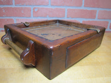 Load image into Gallery viewer, Arts &amp; Crafts Wood &amp; Copper Monumental Decorative Arts Ashtray Nelson Cornell
