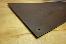 Load image into Gallery viewer, TEMPLE UNIVERSITY Antique School Advertising Sign Impressed Lettering Display Ad
