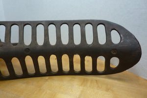 J W FISKE NY Antique 19c Cast Iron Saddle Tack Holder Bracket Hanger Old Paint