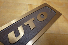Load image into Gallery viewer, MCAUTO Vintage Brass Sign McDonnell Douglas Automation Co CADD CAD/CAM Computer
