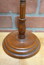 Load image into Gallery viewer, Adjustable Wooden Double Candle Holders Decorative Arts Pair Candlesticks Turned
