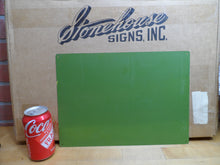Load image into Gallery viewer, WEAR GLOVES WHEN HANDLING HOT ASPHALT Original Old Stonehouse Sign NOS 10x14
