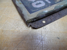 Load image into Gallery viewer, BELMAR ICE Co OFFICE Original Old Scalloped Chip Glass Reverse Under Glass Sign
