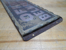 Load image into Gallery viewer, BELMAR ICE Co OFFICE Original Old Scalloped Chip Glass Reverse Under Glass Sign
