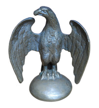 Load image into Gallery viewer, SPREAD WINGED EAGLE Original Old Paperweight Decorative Arts Statue Brass Bronze Figural Bird

