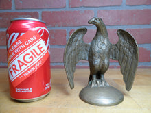 Load image into Gallery viewer, SPREAD WINGED EAGLE Original Old Paperweight Decorative Arts Statue Brass Bronze Figural Bird
