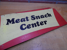 Load image into Gallery viewer, SLIM JIM MEAT SNACK CENTER Original Old Store Display Advertising Rack Sign
