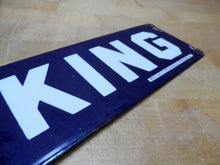 Load image into Gallery viewer, NO SMOKING MINE SAFETY APPLIANCES Co PITTSBURGH PA Original Old Sign Cobalt Blue
