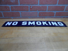 Load image into Gallery viewer, NO SMOKING MINE SAFETY APPLIANCES Co PITTSBURGH PA Original Old Sign Cobalt Blue
