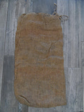 Load image into Gallery viewer, COLONIAL POTATOES ELIZABETH CITY NC Old Advertising Burlap Sack Bag CANNON BALLS
