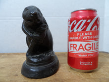 Load image into Gallery viewer, BEAVER COAL Original Old Bronze Clad Advertising Statue Store Display Sign Phila
