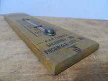 Load image into Gallery viewer, TILGHMAN'S FISH FERTILIZERS Maryland Original Old Advertising Thermometer Sign
