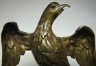 Load image into Gallery viewer, EAGLE Antique Decorative Arts Finial Bronze Brass Figural Bird Hardware Element
