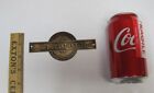 AMERICAN DURASTONE VAULT MEAD SUYDAM Old Brass Nameplate Tag Sign