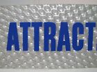 Load image into Gallery viewer, NEXT ATTRACTION Original 1960 70s Movie Theater Holographic Advertising Sign Blue
