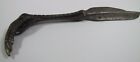 Chicken Claw Bird Foot Feather Old Cast Iron Letter Opener Decorative Desk Art