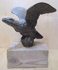 Load image into Gallery viewer, Antique Cast Bronze Brass Eagle Decorative Art Statue Old Architectural Hardware
