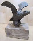 Load image into Gallery viewer, Antique Cast Bronze Brass Eagle Decorative Art Statue Old Architectural Hardware
