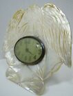 Load image into Gallery viewer, EAGLE Mother of Pearl MOP Antique 19c Folk Art Figural Clock New Haven USA
