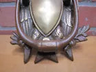 Load image into Gallery viewer, Eagle Door Knocker Federal Americana Antique Bronze Architectural Hardware
