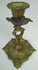 Load image into Gallery viewer, BACKSTIGS FABRIKS A-B KULLTORP 25yr Art Nouveau Advertising Brass Candlestick
