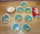 Load image into Gallery viewer, 1939 1940 NYWF Souvenir Coaster Set Trylon Perisphere NEW YORK WORLDS FAIR Japan
